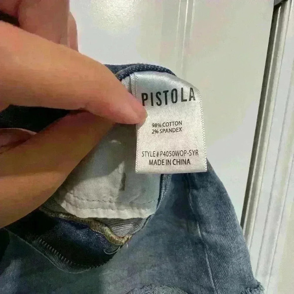 Pistola Mid Rise Denim Shorts Size 31 - Picture 3 of 13